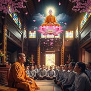 Một Vị Sư Mỗi Ngày Niệm Phật Bảy Vạn Câu Cảm Hóa Phật Hiện Thân Ngợi Khen